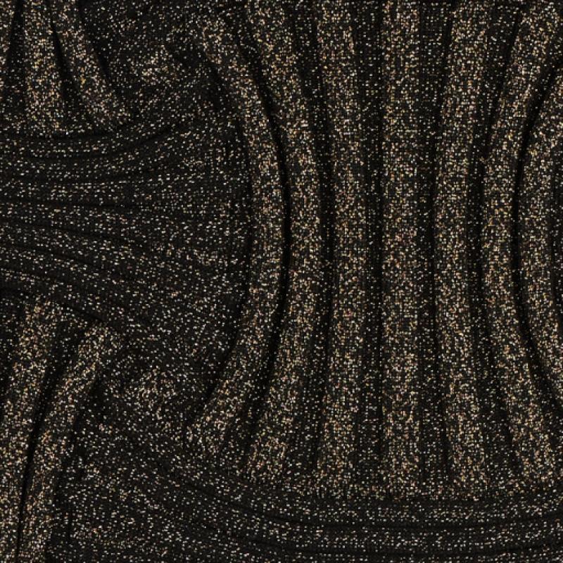 Pleatsmama Glitter Black Brown New Bow Backpack