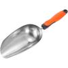 HARFINGTON Garden Soil Scoop 14.57 X 4.13 Stainless Steel Hand Shovel Spade with Handle for Planting Weeding Digging