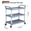 Jun Ding Ying Commercial 3-Tier Insulated Food Service Cart