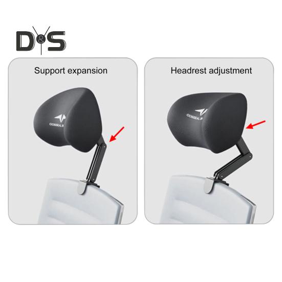 Liegendes Kopfkissen Ergonomisches Design Kopf- und Nackenkissen Mehrwinkeleinstellung Linderung von Nackenschmerzen Linderung von Stress bei der Arbeit Zervikale Unterstützung Schule Büro