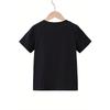 European Sizes Girls' Stylish Round Neck T-Shirt