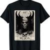 Occult Dark Art Horror Devil Tarot Card T-Shirt