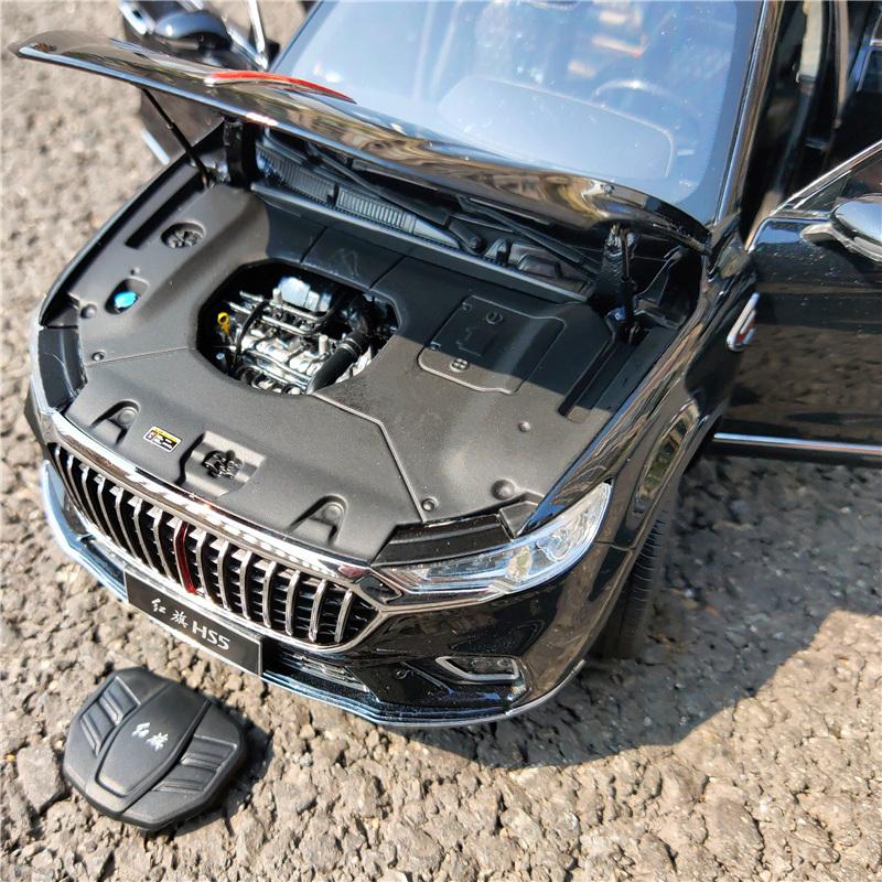 1/18 HONGQI HS5 SUV Alloy Car Model Diecast Metal Off-road Vehicle Car Model High Simulation Collection Kids Toy Gift Decoration