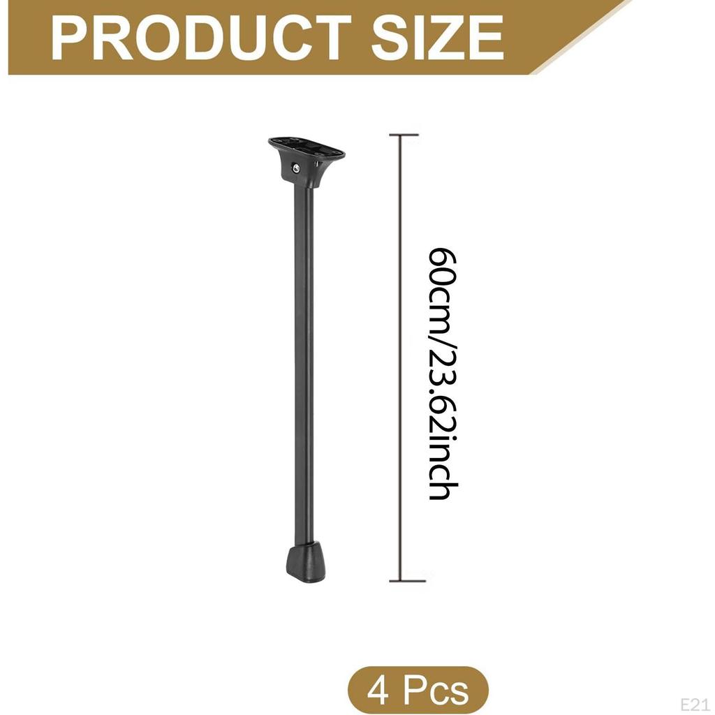4 Pieces Folding Table Legs Bed Laptop Desk Feet Furniture Accessories DIY