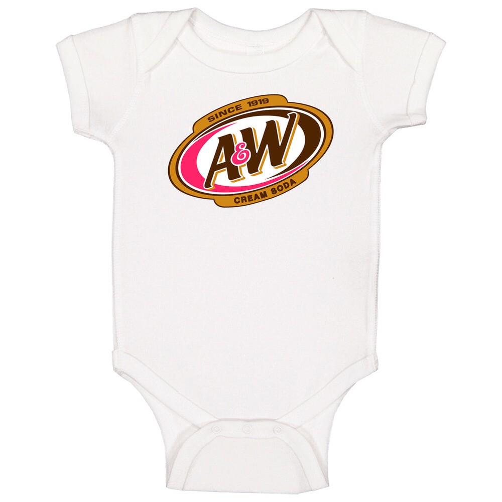 A And W Cream Soda Best Soda Of All Time Soft Drink Lovers Baby One Piece