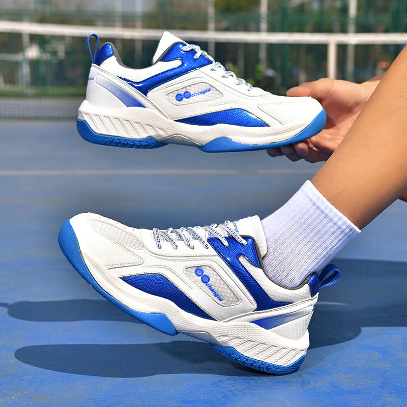 Professional Table Tennis Shoes Men Luxury Brand Badminton Shoes Mens Designer Sport Sneakers Man Breathable Court Shoe