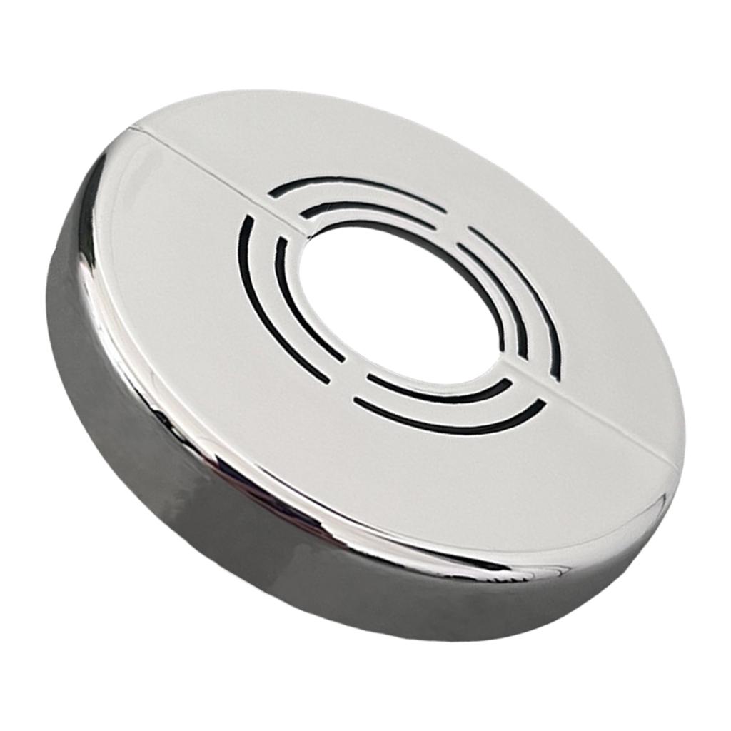 Adjustable Height Silver Shower Pipe Cover Decorative Bathroom Accessory For Enhanced Aesthetics