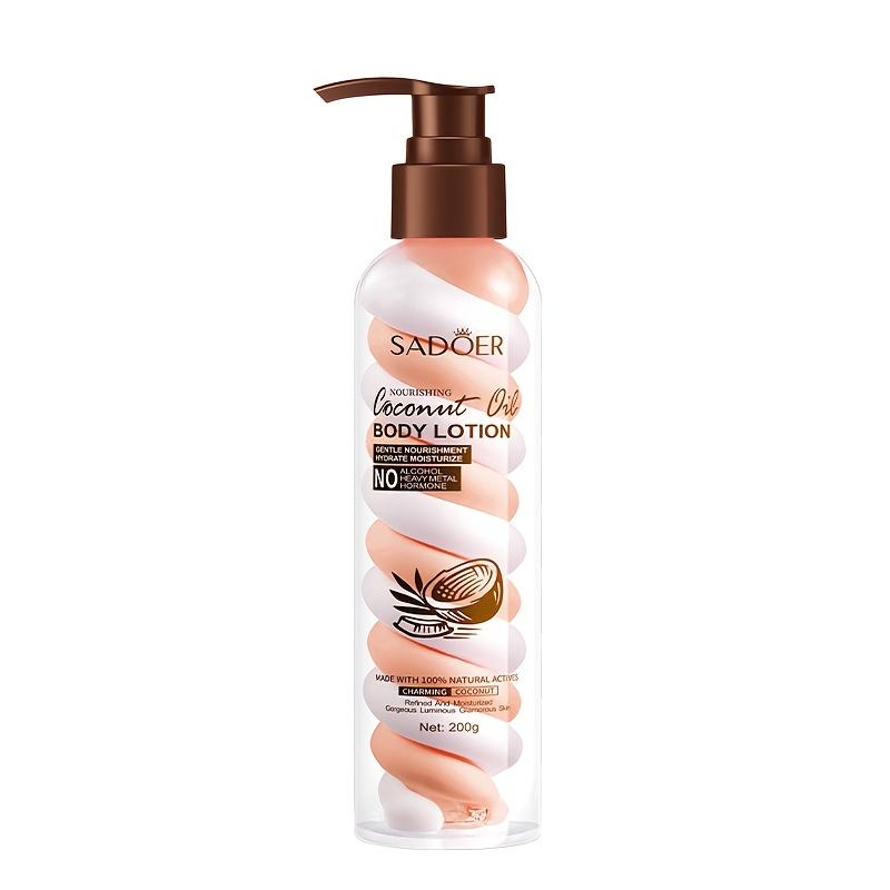 

200g Coconut Oil Nourishing Marshmallow Scented Body Lotion for Autumn and Winter Deep Hydration 200g