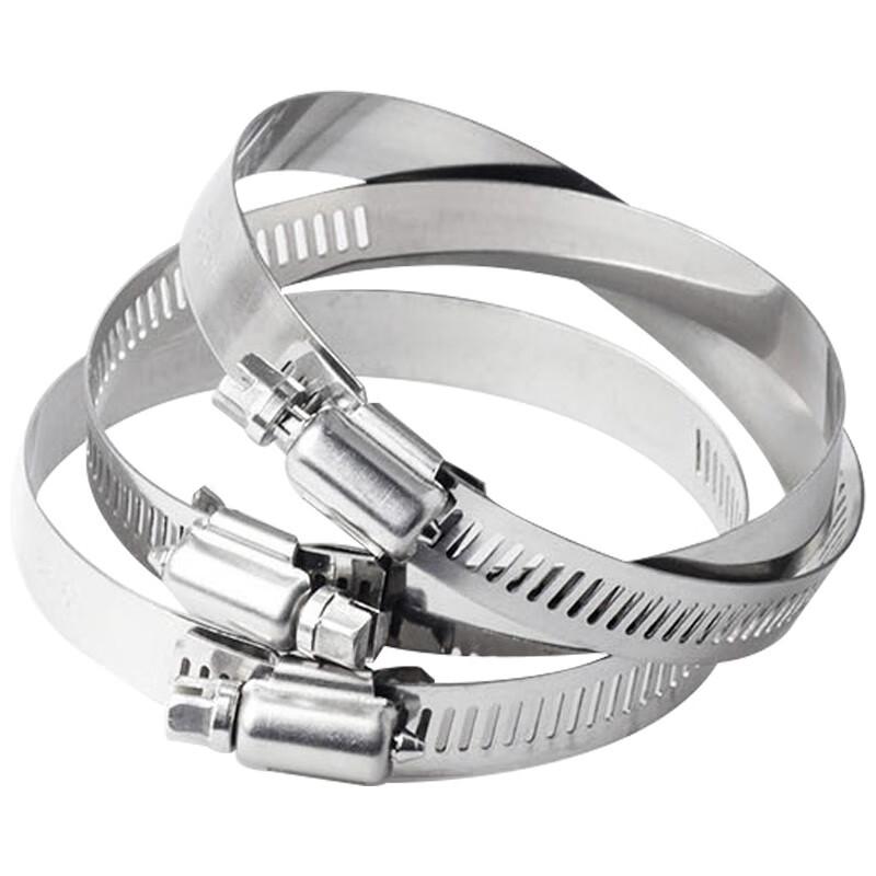Zhenyuan 304 Stainless Steel American Style Hose Clamps, 12mm Wide