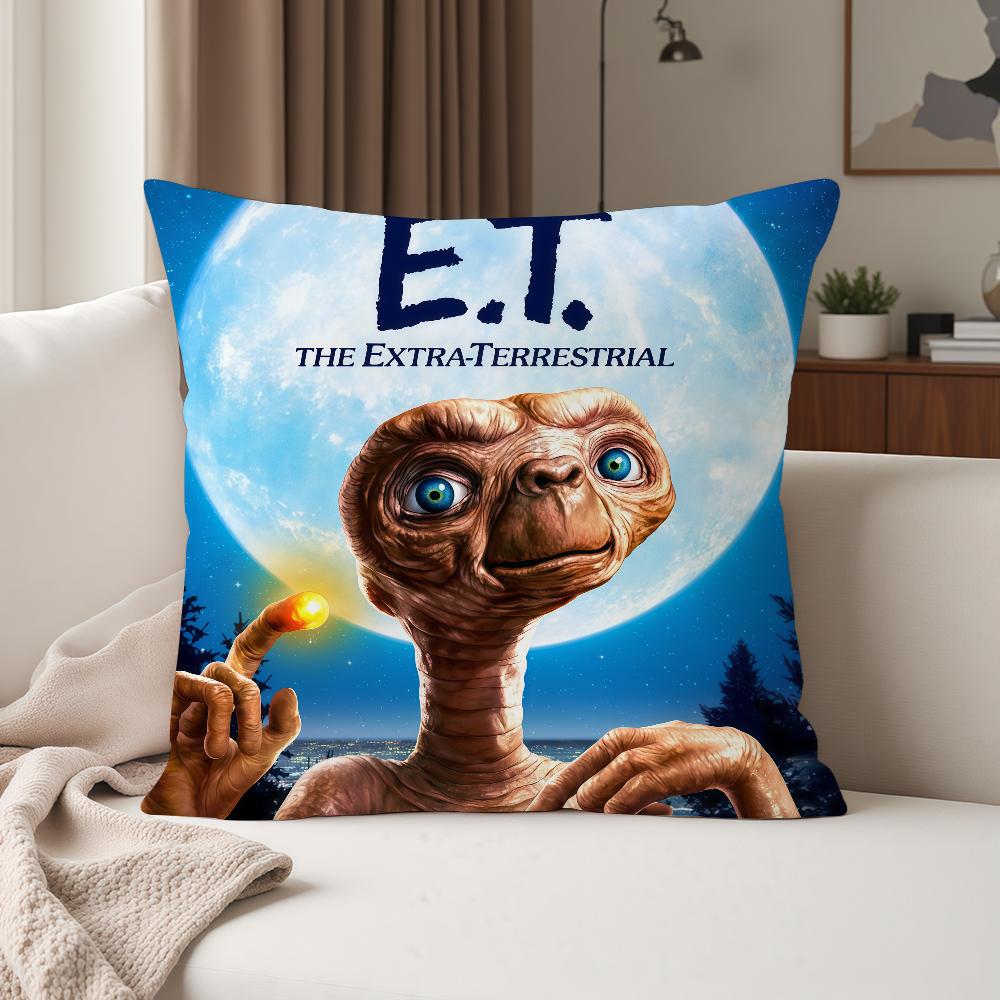 Cute Alien E Pillow Case Suitable For Bedrooms Living Rooms Cars Home Decoration