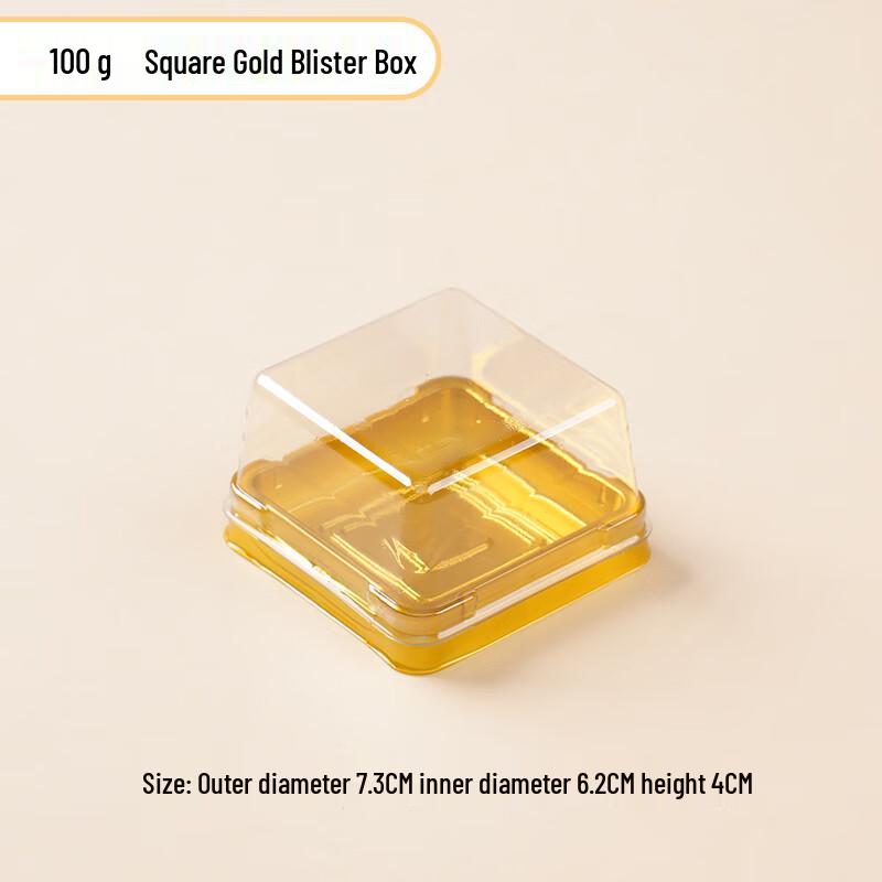 Transparente Mondkuchen-Blisterbox