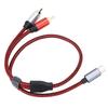 Gold Plating Type C Male To 2RCA  Male Audio Cable Male To Male Y Splitter Cable  Stereo System