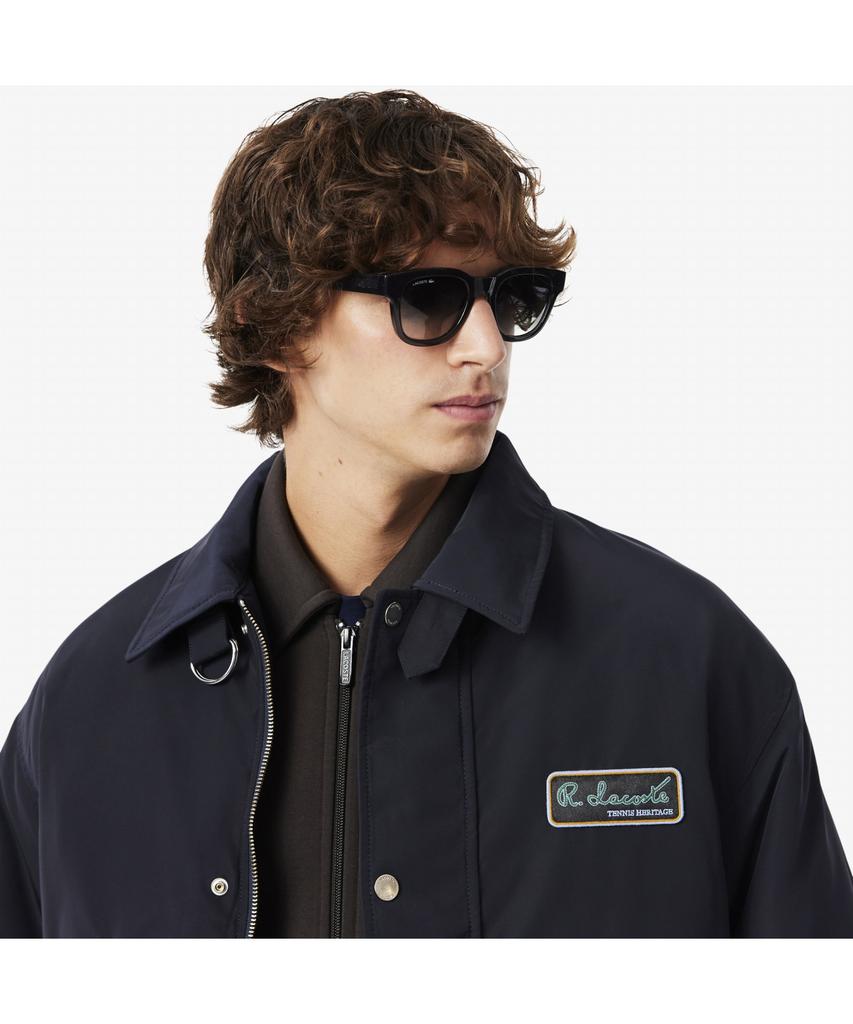 Lacoste Men'S Short Aviator Jacket Bh5167-55N Hde