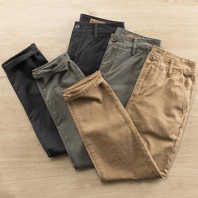 Herren Verschleißfeste Slim Fit Straight Leg Lässige Schweißarbeitshose