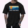 Retro Lake Ontario Vintage Men Women T-Shirt Unisex T-Shirt