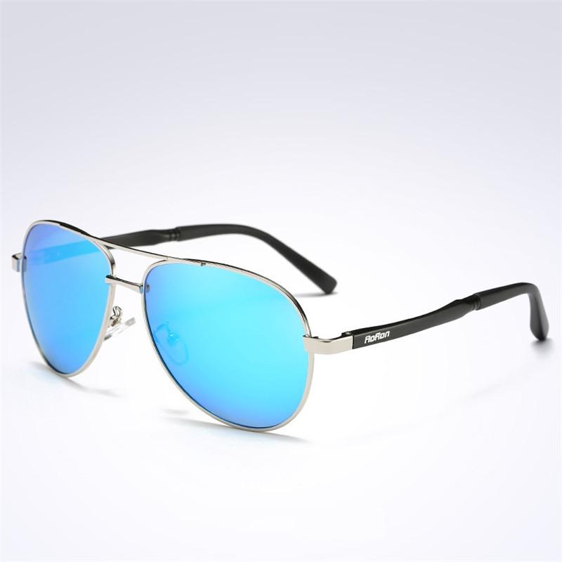 Купить Мужские поляризационные солнцезащитные очки в металлической ...