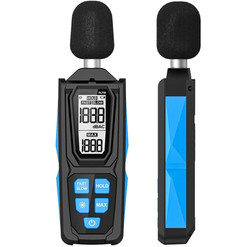 Easy Carry  Decibel Noise Meter 30 To 130dB Ranges  with Data Retention Handheld Sonometer Simple for Home & Professional Use