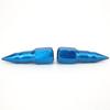 2 Pcs Grse   Nozzle All Steel Needle Nose Dispenser Grse   Accessory  Less thanbr(Blue )
