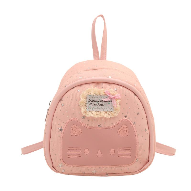 Schoolbag cute little girl cartoon backpack bag women's 1011 spring new fashion small girl college bag