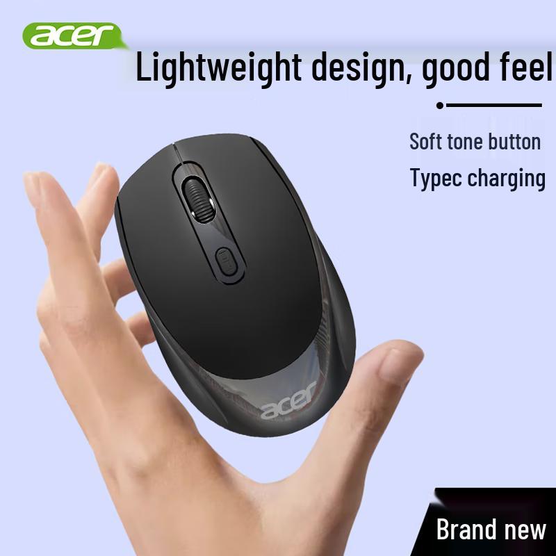 

Acer OMW142 Rechargeable Wireless Silent Mouse