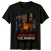 American Cyborg Steel Warrior (1994) Movie Poster Inspired T-Shirt Retro 80s Tee