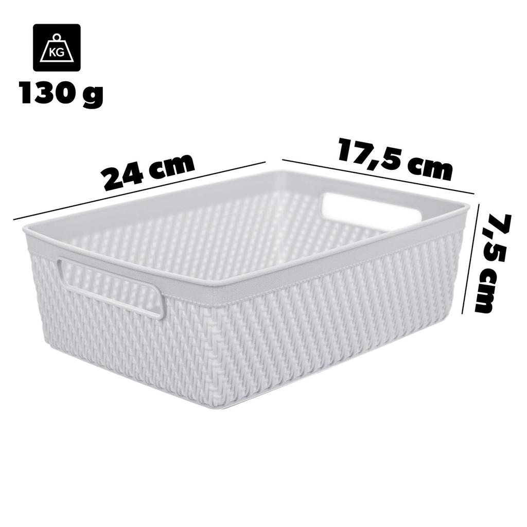 KADAX Korb Behälter Rechteckig