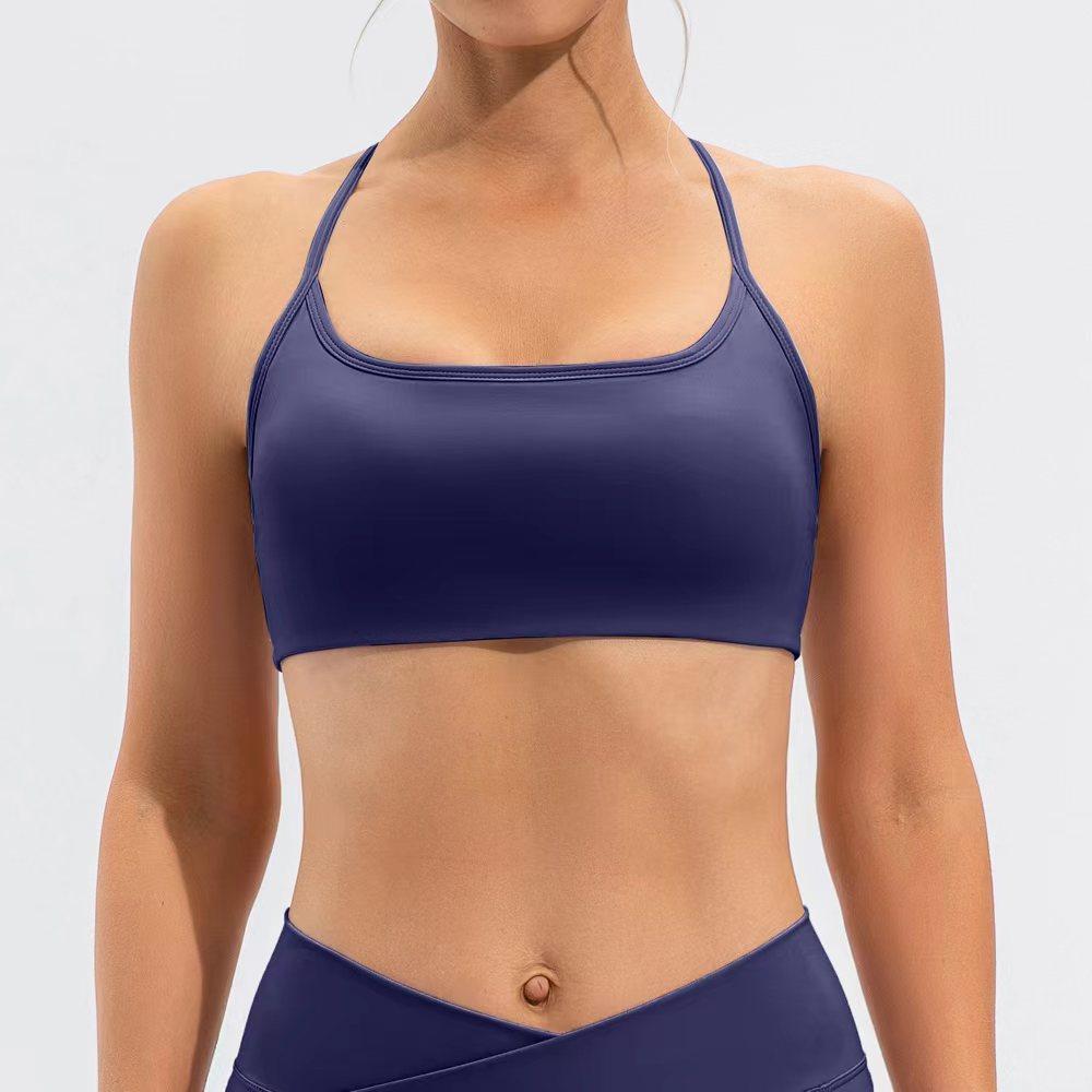 High-neck Sports Bra Tank Top