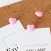 50pcs Metal Colored Push Pins Plastic Thumb Tacks Decorative Studs  School Stationery