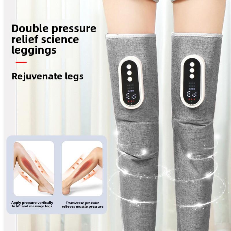 Masážní přístroj na lýtka Elektrický Tlak vzduchu Fyzioterapeutický přístroj Vzduchová vlna Zeštíhlující přístroj Staré studené nohy Koleno Noha Masážní přístroj