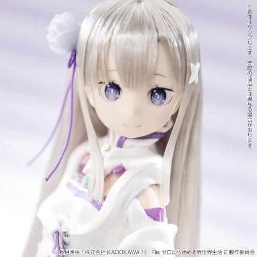 Azone International 1/6 Scale Pureneemo Character Series 143 "Re:ZERO -Starting Life in Another World-" Emilia, Approximately 26cm Tall, Soft Vinyl