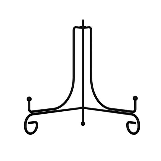 Iron Plate Stand Foldable Picture Frame Display Stand Small Tabletop Easel Holder for Display Photo Frames Plates Card Record Book
