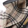 BURBERRY Shibo leather Handbag Nova Check black leather Women Used