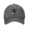 Pucca Pucca Denim Fabric Cap Casual Baseball Caps Adjustable Hat Summer Unisex Baseball Hats