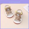 Baby Toddler Soft Sole Cartoon Shoes With Magic Tape For Early Walking