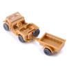 1:72 WWII Willys Jeep with Hanging Bucket 8cm Military Vehicle Assemble Car Model Toys