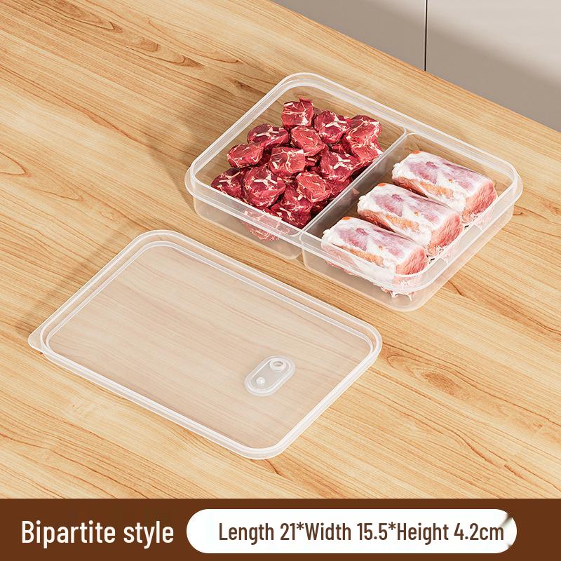 Refrigerator Frozen Meat Storage Box - Airtight Meal Prep & Freshness Container