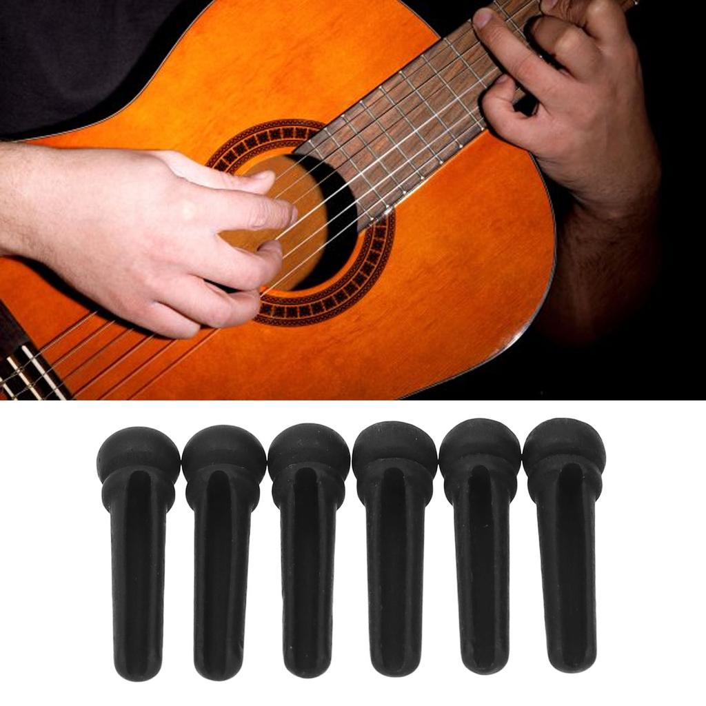 Σετ 6 Τεμαχίων Καβαλάρηδων Κλειδιών Ακουστικής Κιθάρας Ανταλλακτικά Αξεσουάρ Έβενος GL62A