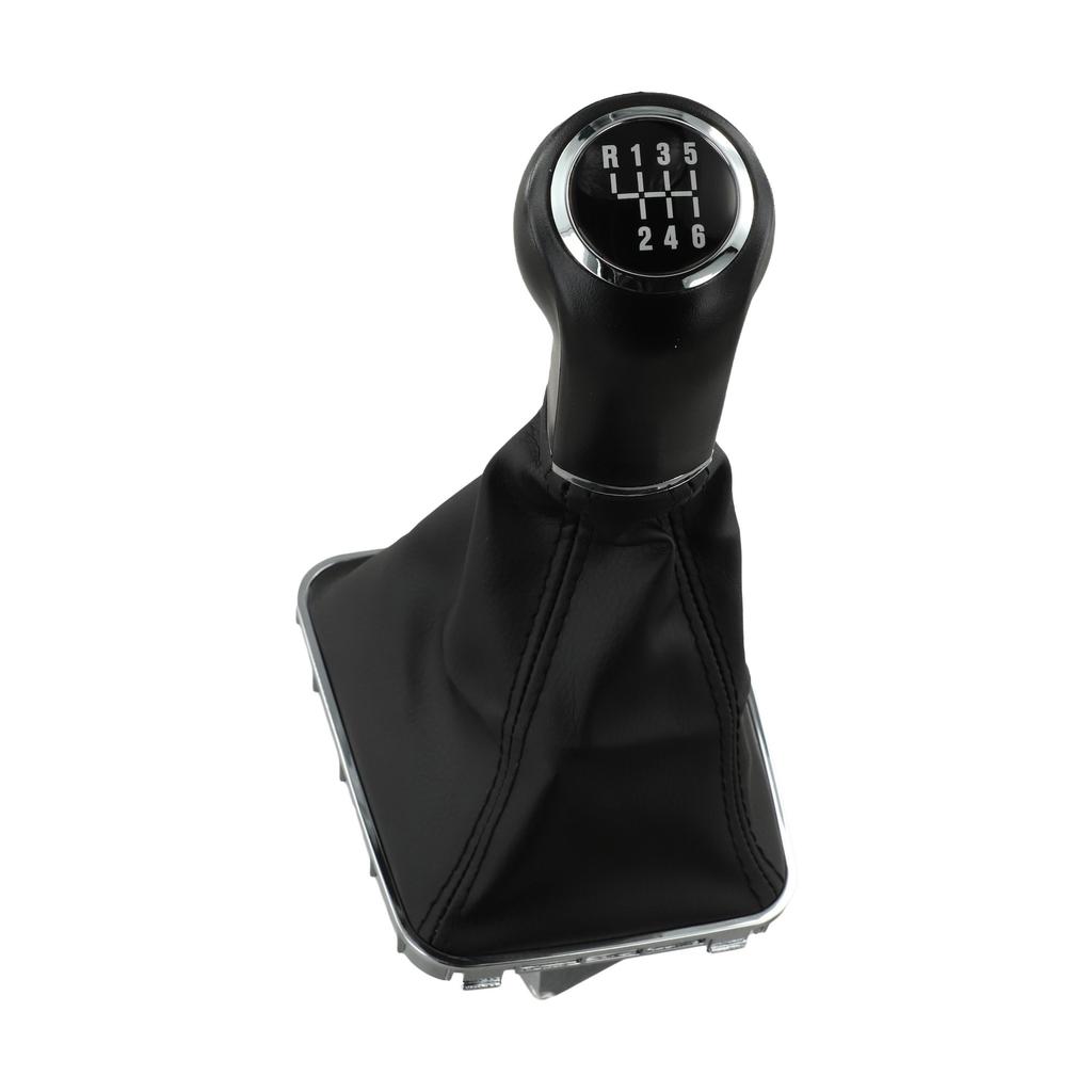 5 / 6 Speed Black Car-Styling Gear Shift Knob For Opel For Zafira B 2005-2010 Car Gear Shift Knob Lever Gaiter Boot Cover