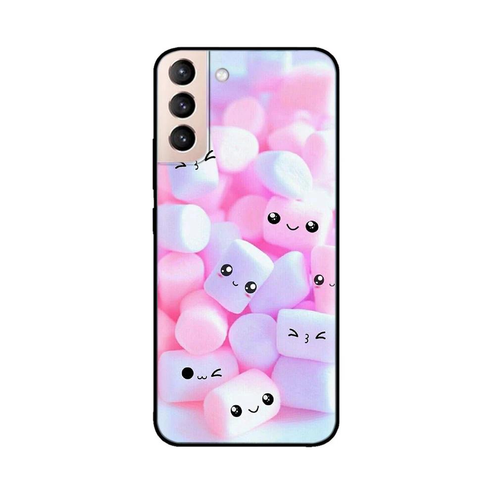 For Samsung Galaxy S21 Plus Case Soft Black Silicone Cover Protective Shell For Samsung Galaxy S21 Plus Ultra S21+ FE 5G Case