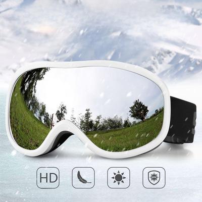 Spherical Ski Goggles   Fashion Ski Goggles Double-layer Anti-fog Outdoor Ski Goggles for Men and Women