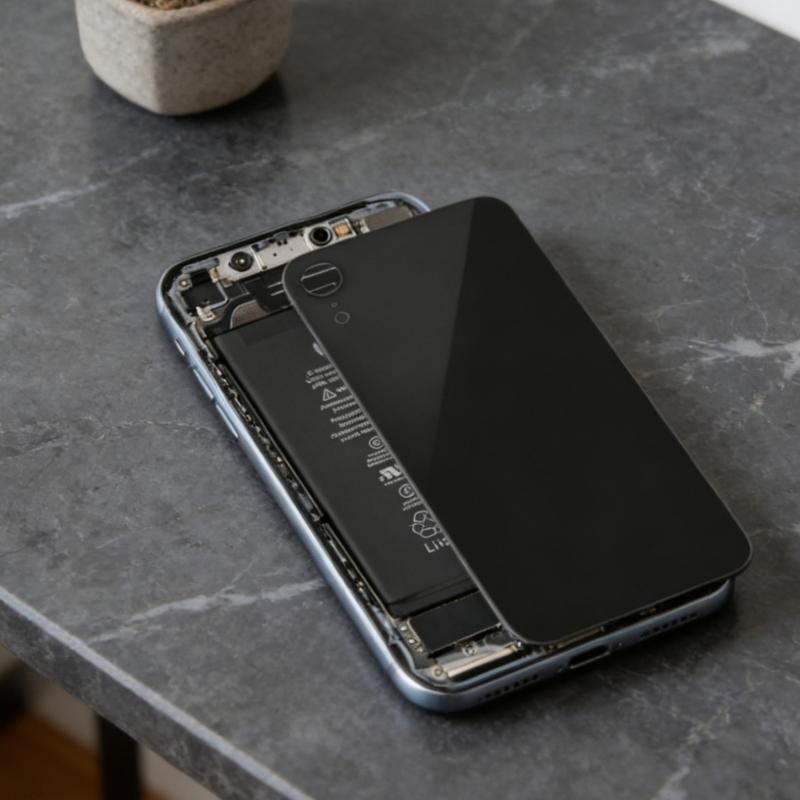 Impact Resistant Battery Cover Replacement For Select Model Phone Glass Back Panel Easy Installation