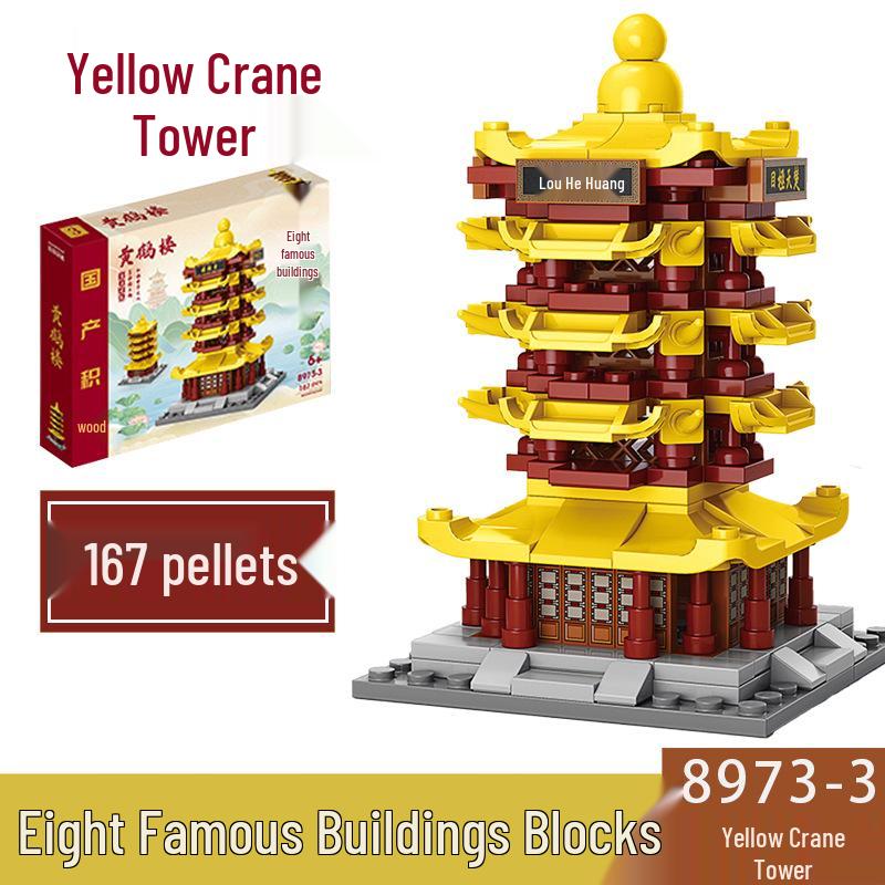 2025 Street Scene Lego-Compatible Architecture Model: Educational Assembly Toy for Kids and Boys