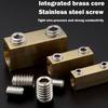 With Heat Shrink Tubing Brass Terminal Block Pressure Free Waterproof Quick Terminal Block High Current Fast Connector