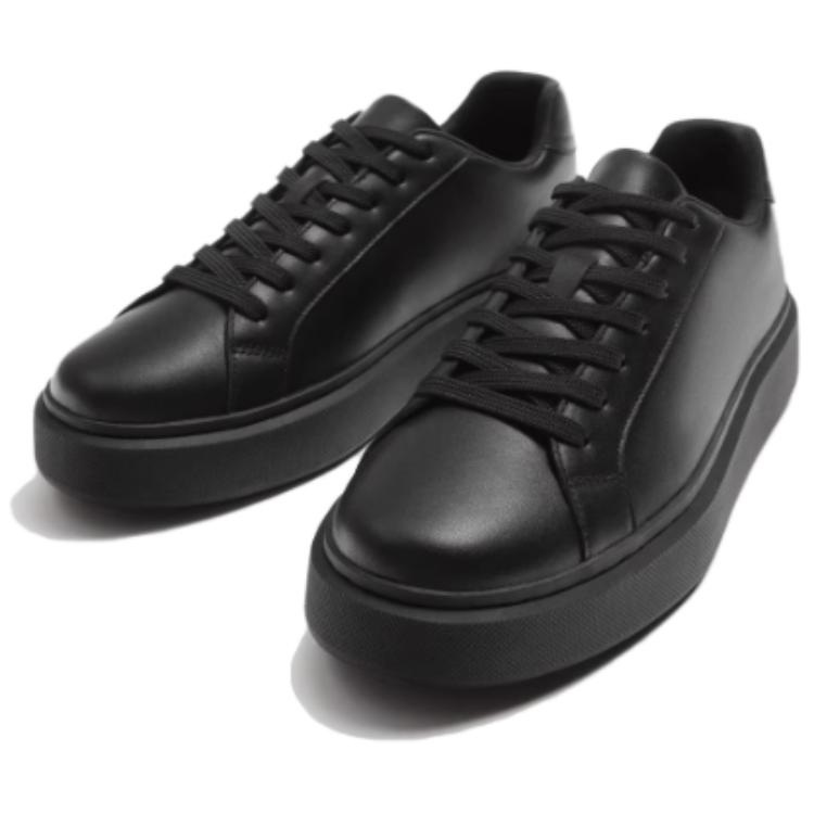 Zara Fashion Simple Low-Top Sneakers Men Sneakers Black 12274320-35