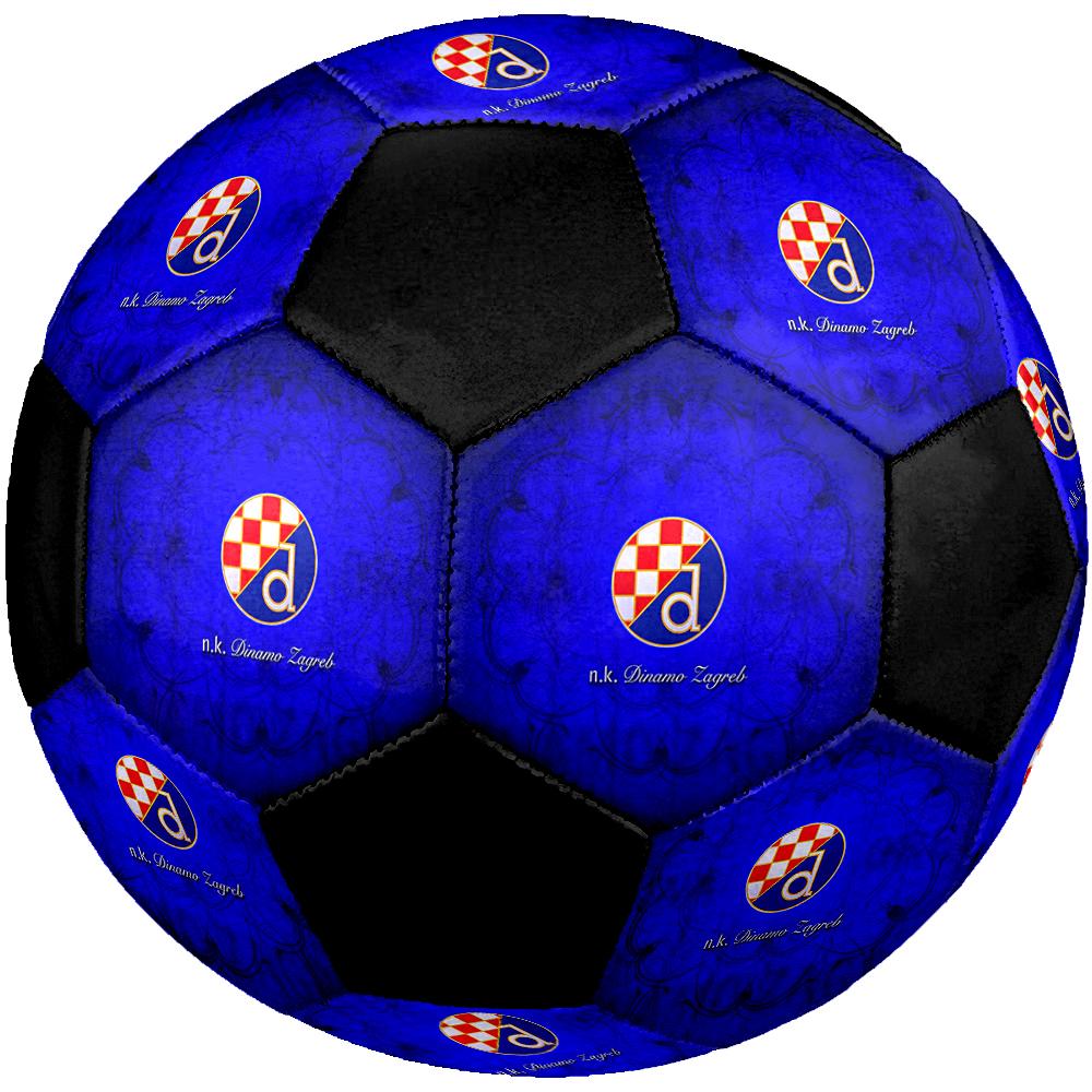 SIZE 5 GNK Dinamo Zagreb Soccer Ball Colorful All Ages Machine Stitched PVC Competition Ready Durable High-Bounce