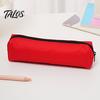 Wide-mouth Zipper Pouch Oxford Pencil Case, Large Capacity Pen for Students, Nylon Fabric Bag Simple Stationery Office School Travel Storage Case