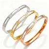 New Four-leaf Flower Row Fashionable European and American Elegant Temperament Versatile Women's Jewelry Bracelet