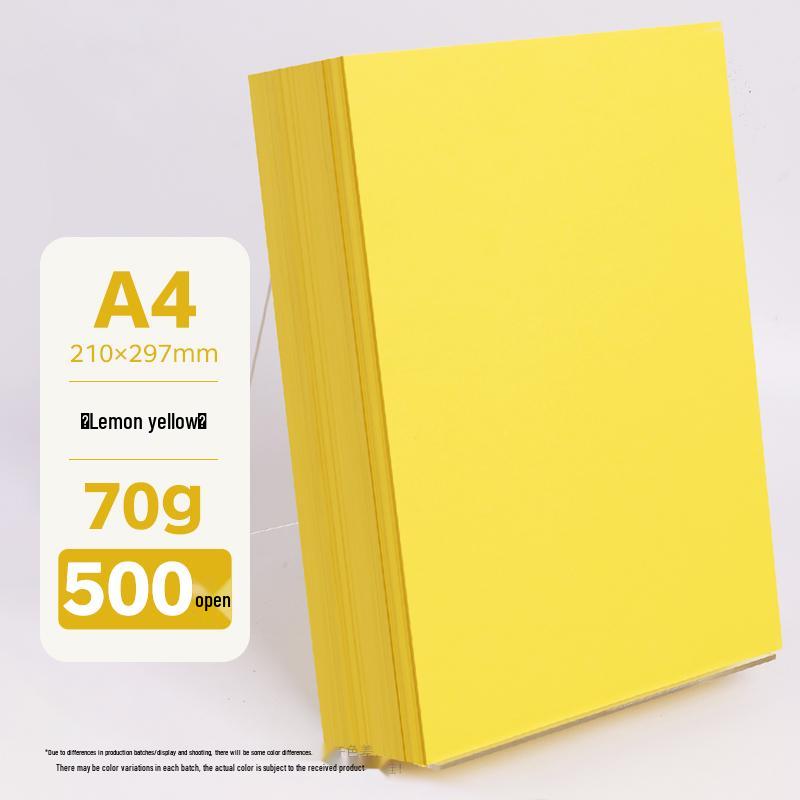 A4 Assorted Color Thickened Origami Paper 80g/120g/150g - Pink, Red, Blue