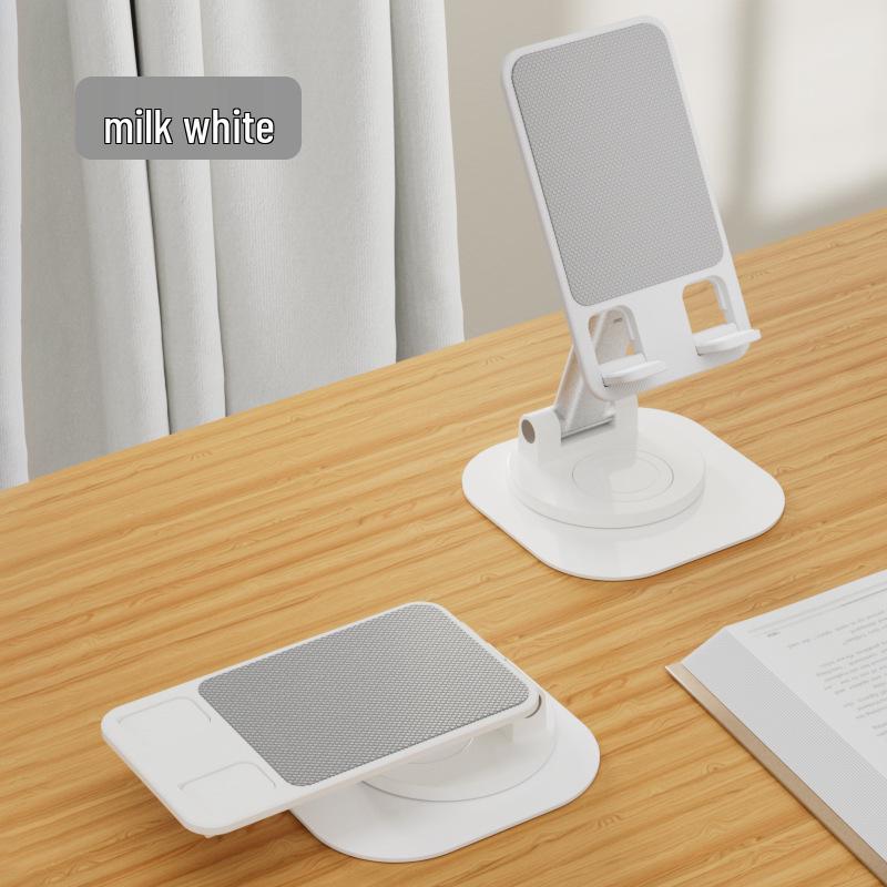 Suport metalic pliabil rotativ la 360° pentru laptopuri, tablete și telefoane