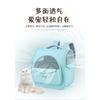 New Pet Bag Macaron Candy Color Large Capacity Shoulder Portable Breathable Cat Bag Outing Pet Backpack